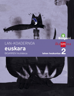 Euskara koadernoa 2, hiru 2 lmh bizigarri