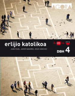 erlijio katolikoa 4º dbh ágora 2016