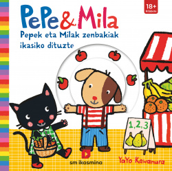 Pepek eta Milak zenbakiak ikasiko dituzte