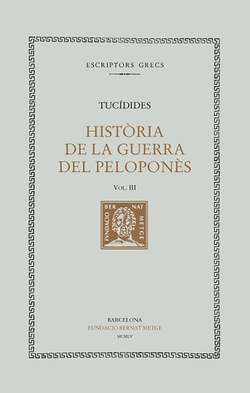 Història de la Guerra del Peloponnès, vol. III: llibre III