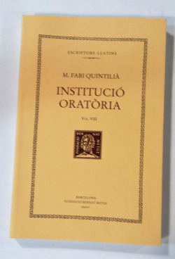 Institució oratòria, vol. VIII: Llibre IX