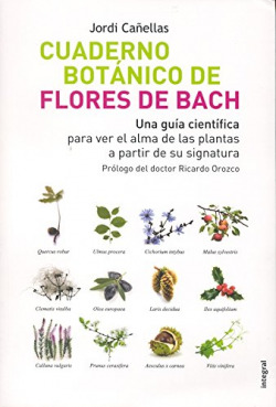 Cuaderno botánico de las flores de Bach