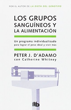 Los grupos sanguíneos y alimentación