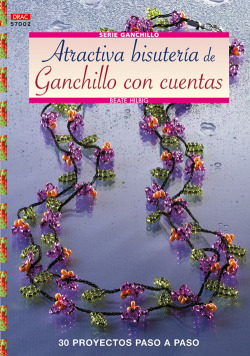 Serie ganchillo nº 2. atractiva bisuteria de ganchillo con cuentas