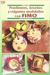 Pendientes, broches y colgantes modelados con fimo