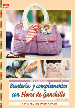 Serie ganchillo nº 3. bisuteria y complementos con flores de ganchillo