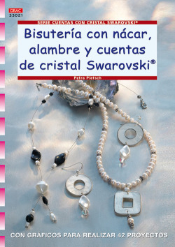 Bisuteria con nacar alambre y cuentas de cristal swarovski