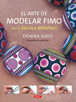 El arte de modelar fimo con la tecnica millefiori