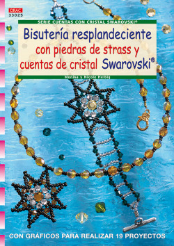 Bisuteria resplandeciente con piedras de strass y cuentas cristal Swarovski