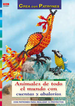 Aanimales de todo el mundo con cuentas y abalorios