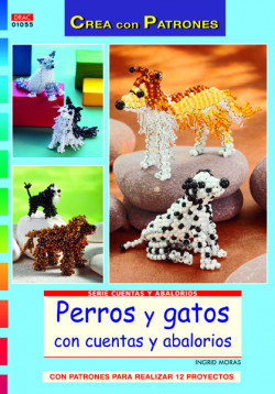 Perros y gatos con cuentas y abalorios