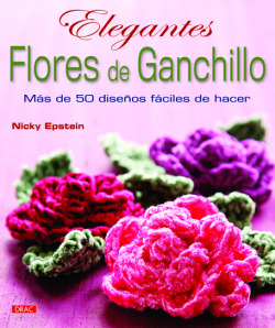 Elegantes flores de ganchillo