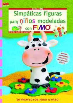 Simpáticas figuras para niños modeladas con fimo