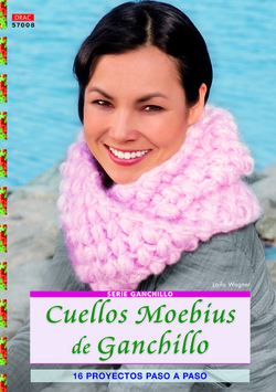Cuellos moebius de ganchillo