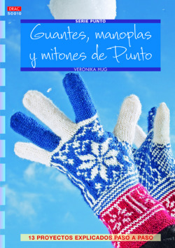 Guantes manoplas y mitones de punto nº 10
