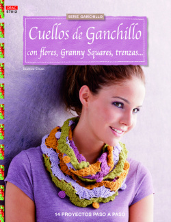 Cuellos de ganchillo con flores