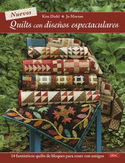 Nuevos quilts con diseños espectaculares