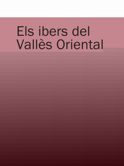 Els ibers del Vallès Oriental