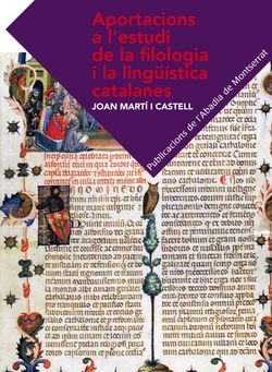 Aportacions s l'estudi de filologia i lingüística catalana