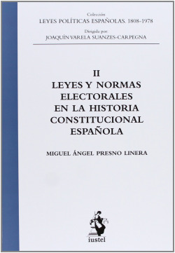 II.leyes normas electorales historia constitucional española