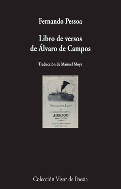 Libro versos de Álvaro de Campos