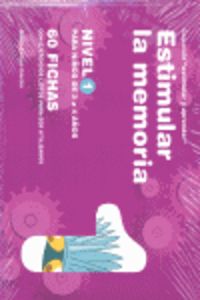 Estimular la memoria nivel 1 (3-4 años)