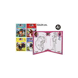LIBRO COLOREAR HORSELAND
