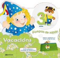 Vacacións 3 anos pompas de xabón
