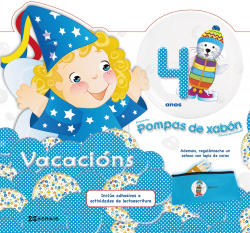 Vacacións 4 anos pompas de xabón