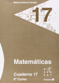 Matemçticas. Cuaderno 17 (6¼ Primaria)