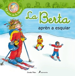 La berta apren a esquiar