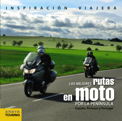 Las mejores rutas en moto por la Península