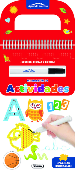 Mi maletín de actividades rojo