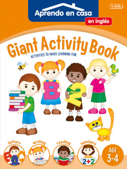GIGANT ACTIVITY BOOK (AGE 3-4)