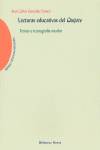 LECTURAS EDUCATIVAS DEL QUIJOTE