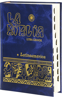 Biblia Latinoam. letra grande cartone , uñeros