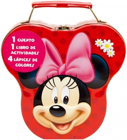 Cajita metálica Minnie Mouse