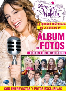 Album de fotos violeta