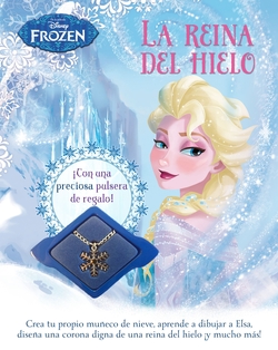 La reina del hielo +Pegatinas Frozen