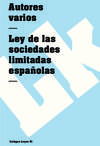 Ley de las sociedades limitadas españolas