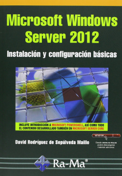 MSOFT.WINDOWS SERVER 2012: INST.Y CONFIGURACION BASICAS