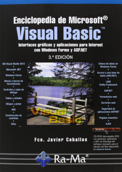 ENCICLOPEDIA MSOFT.VISUAL BASIC (3ª EDICION - 2013)
