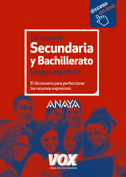 Diccionario de secundaria y bachillerato