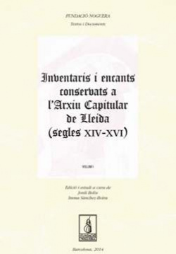 Inventaris encants conservats Arxiu Capitular Lleida (S.XIV-XVI)