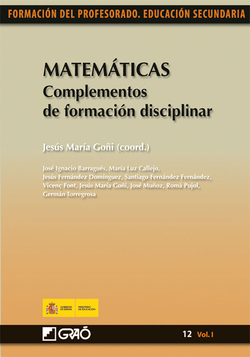 Matemáticas: complementos de formación disciplinar