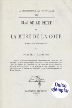 Claude le Petit et la Muse de la cour
