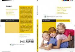 Educar emociones en la infancia 0-6 años Reflexiones y propuestas practicas