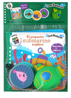 El pequeño submarino explora