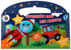 Diversión con mis amigos (Caja: 1 Libro Títere+1 Libro Táctil)