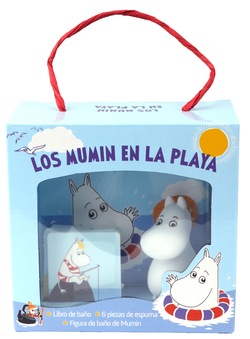 Los Mumin en la playa (Set de baño)